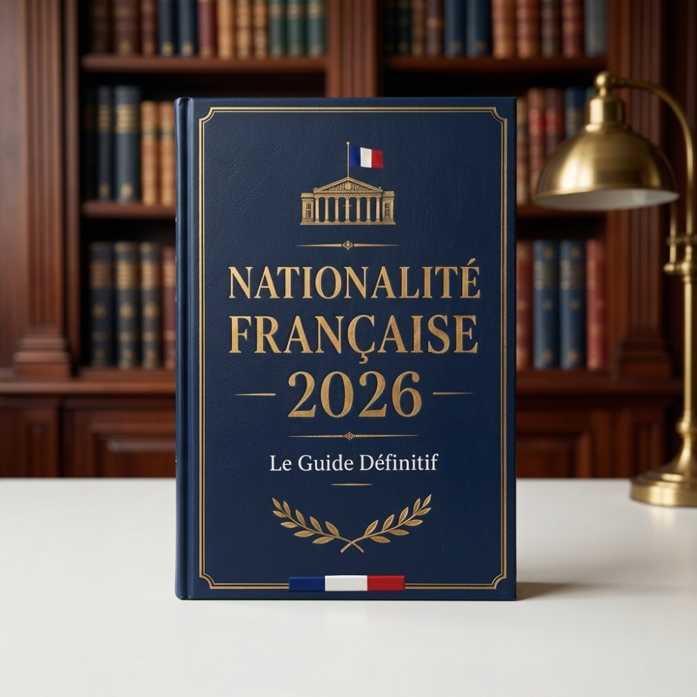 Couverture du livre Nationalité Française 2026 — Le Guide Définitif