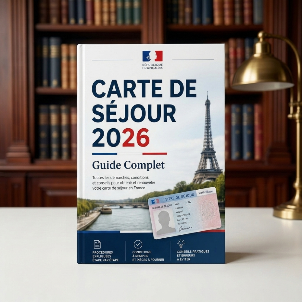 Couverture du guide Carte de Séjour 2026 (PDF)